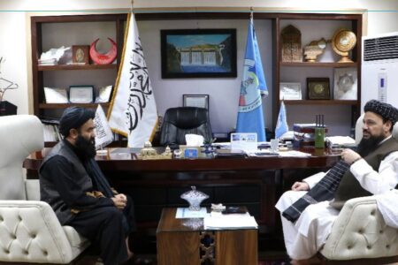 Acting Minister of Energy and Water Meets Governor of Laghman