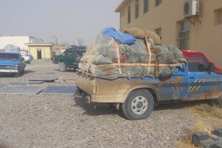Smuggling of Iron prevented in Helmand
