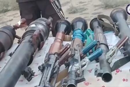 Several heavy weapons discovered, confiscated in Wardak