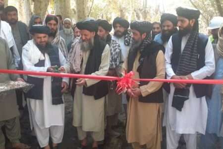 Construction of water resource project inaugurated in Kapisa