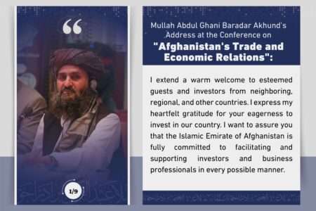 Deputy Economic PM’s Address at the Conference on “Afghanistan’s Trade and Economic Relations”