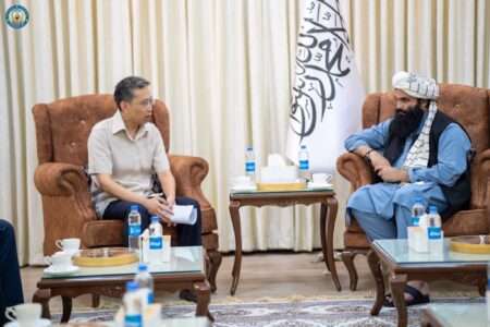 Minister of Interior Meets Newly Appointed Chinese Ambassador