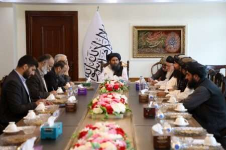 Deputy Economic PM Meets Iranian Ambassador to Afghanistan