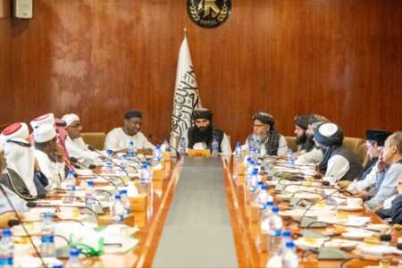 Acting Minister of Interior Affairs IEA meets OIC delegation