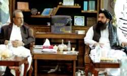 Minister of information and culture meets Pakistan’s special envoy for Afghanistan