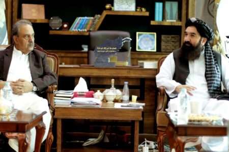 Minister of information and culture meets Pakistan’s special envoy for Afghanistan