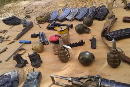 Score of weapon, ammunition discovered in Zabul
