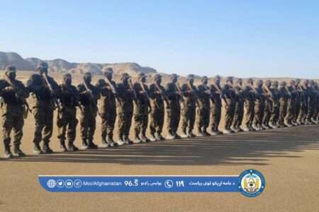 120 security guards graduated from Kamal Khan dam guarding command training center