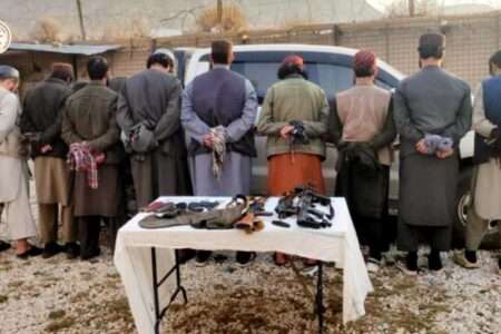 9 robbers arrested in Kapisa province
