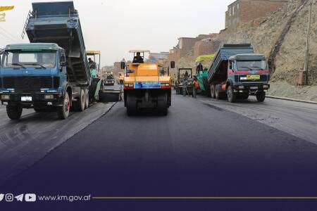 Khairkhana Kotal Road Construction Project Nearing Completion