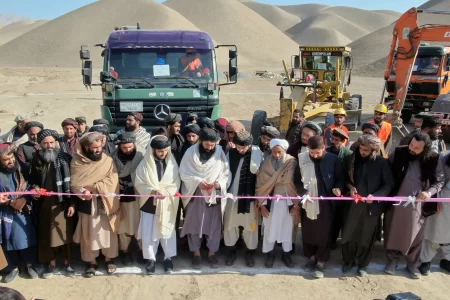 Construction of 9 Check Dams Kicks off in Kunduz