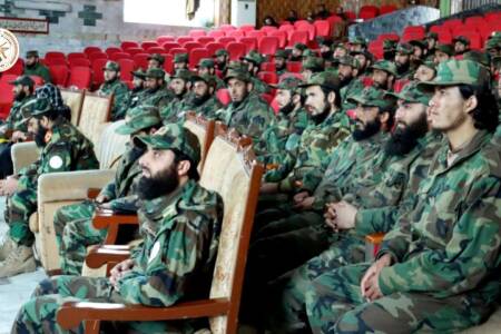 Over 100 Complete Training at Joint Military Training Command of Hazrat Abdullah bin Masoud