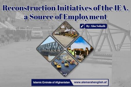 Reconstruction Initiatives of the IEA, a Source of Employment