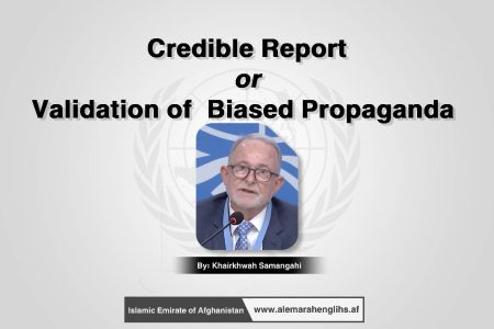 Credible Report or Validation of Biased Propaganda