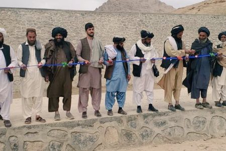 Water Storage Dam inaugurated in Zabul Province