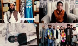 Kabul Police Command Reunites Missing Child with Family after Four Years
