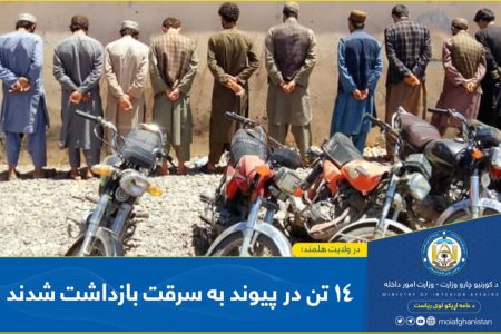 14 arrested on various charges from Helmand
