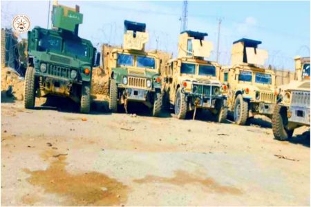 Over 15 military vehicles repaired by Azam Corps