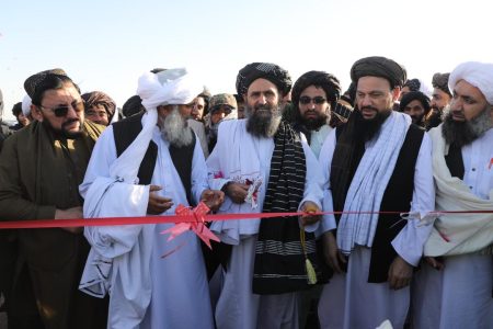 Economic deputy PM Inaugurates commencement of remaining works of Pashdan Dam in Herat