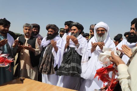 Deputy PM inaugurates the construction of Herat-Ghor Road.
