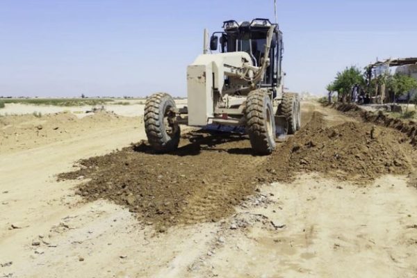Reconstruction of 40-kilometer road commences in Farah province