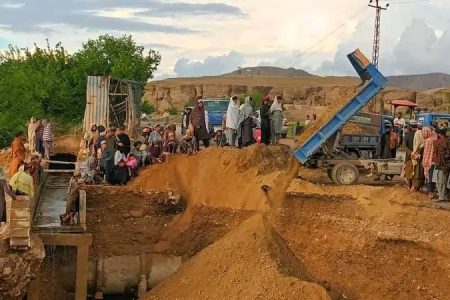 Reconstruction Efforts Underway in Helmand to Repair Rain-Damaged Roads and Rivers