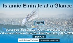 Islamic Emirate at a Glance