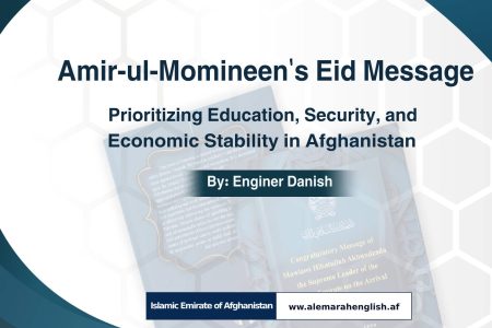 Amir-ul-Momineen’s Eid Message: Prioritizing Education, Security, and Economic Stability in Afghanistan