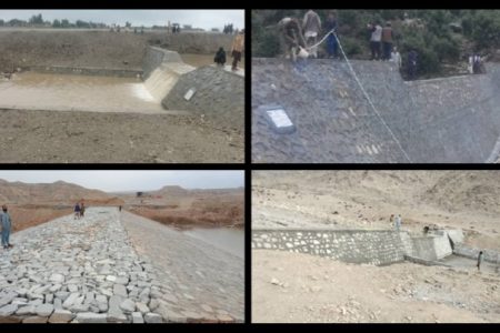 Construction of Five Checkdams Completed in Nangarhar