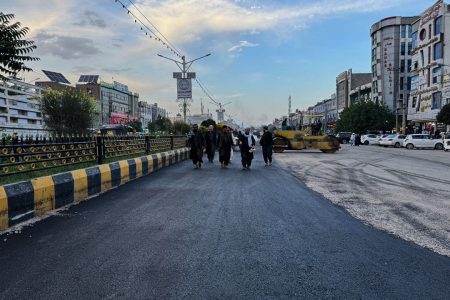 Repiar Works of Roads by Herat Municipality Progresses in Full Speed