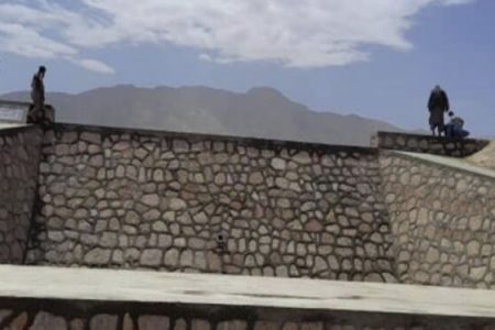 Check dam worth over 3 million Afghanis constructed in Balkh