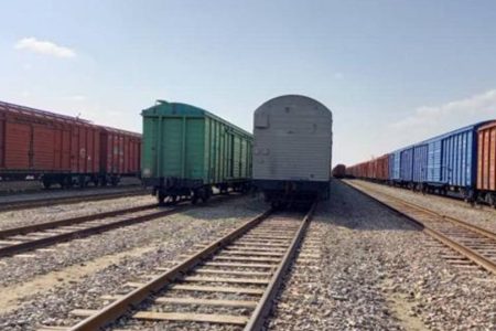 Around 75000 tons of good transferred by railway lines last week