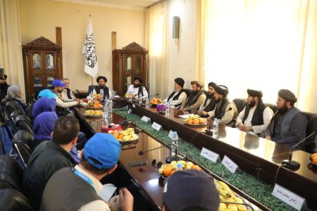 Economic Deputy PM convened with representatives from various United Nations agencies in Baghlan