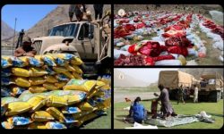 Ministry of Defense Provides Aid to 1,700 Flood-Affected Families in Baghlan